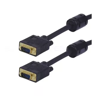 Cable Vga 3 M Macho-macho 15 Pines Para Proyector Pc Ev8609