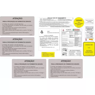 Antigo Grafismo Adesivo Mitsubishi Pajero Tr4 2010