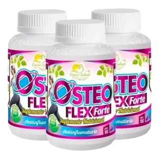 4 X 59 Soles | Osteo Flex Forte (osteoporosis) 100 Capsulas