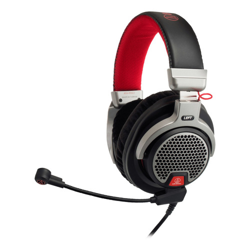 Auriculares Gamer Premium Audio Technica Ath-pdg1 Mic Pc Ps4 Color Negro