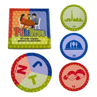 Juego Didactico De Mesa Estimula Educativo Palabrea Stop