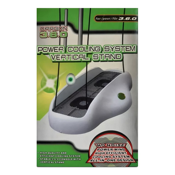 Base Vertical Con Cooler Stand Dragon Xbox 360