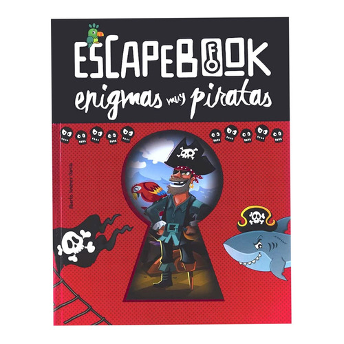 Libro Escapebook Enigmas Piratas Actividades Pasta Dura