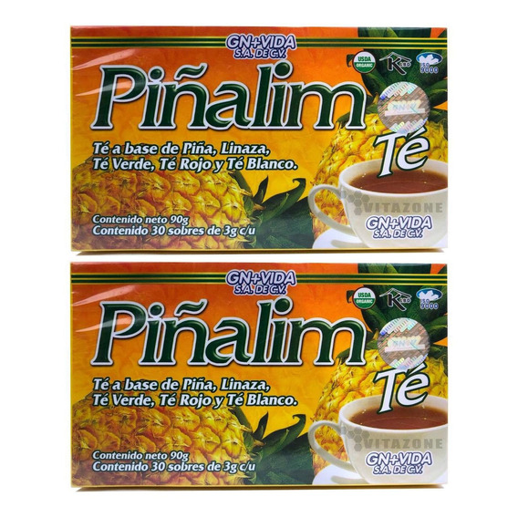 Piñalim 30 Sobres Gn+v (2 Cajas)