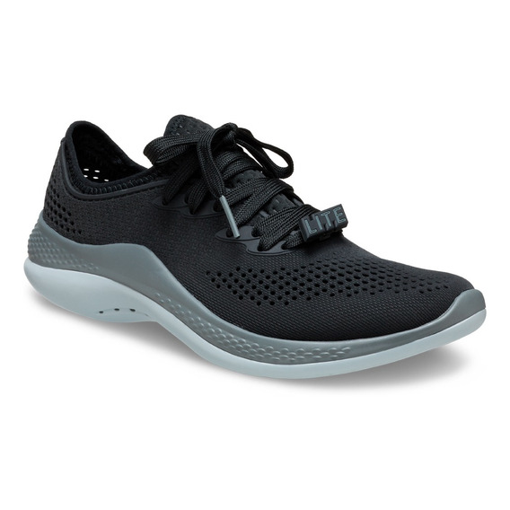 Zapatilla Crocs Literide 360 Pacer Mujer Black/slate Grey