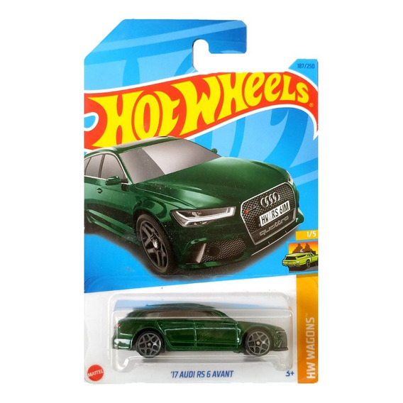 Hot Wheels Audi Rs6 Avant 2017 Original Coleccionable