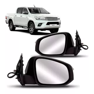 Par Retrovisor Elétrico Hilux Srv 2016 2017 Retrátil E Pisca