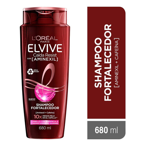  Shampoo Elvive Aminexil Anticaída 680 ml