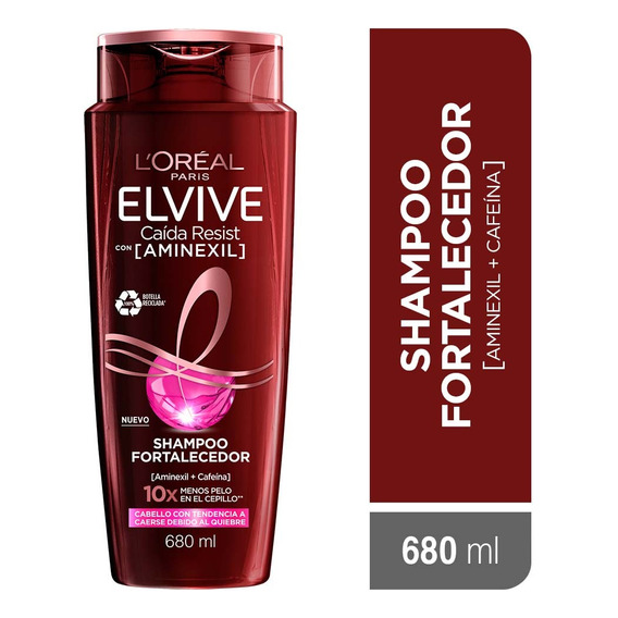  Shampoo Elvive Aminexil Anticaída 680 ml