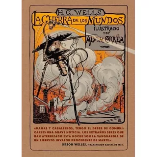 La Guerra De Los Mundos - Wells - Ilustrado -  Zorro Rojo