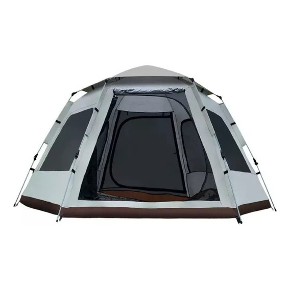  Carpa Automática Hexagonal Para 6 Personas 240x280x160