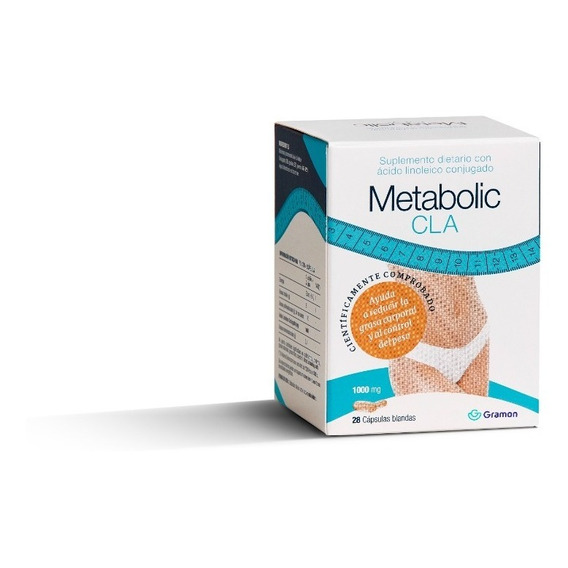 Metabolic Cla Suplemento Dietario X 28 Capsulas