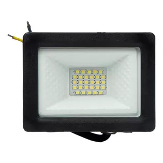 Reflector Proyector Led Exterior 20w Sica Ip65 Color De La Carcasa Negro Color De La Luz Blanco Frío