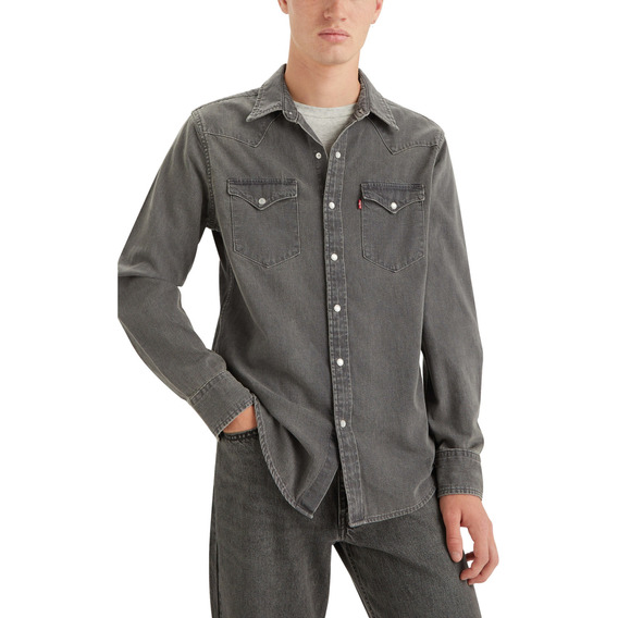 Camisa Hombre Regular Fit Western Azul Levis 85745-0147