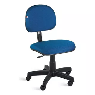 Cadeira De Escritório Shop Cadeiras Ag401s Gamer Ergonômica  Azul E Preta Com Estofado De Polipropileno