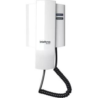 Extensão Para Porteiro Intelbras Ipr8000 In Cor Branco 110v/220v