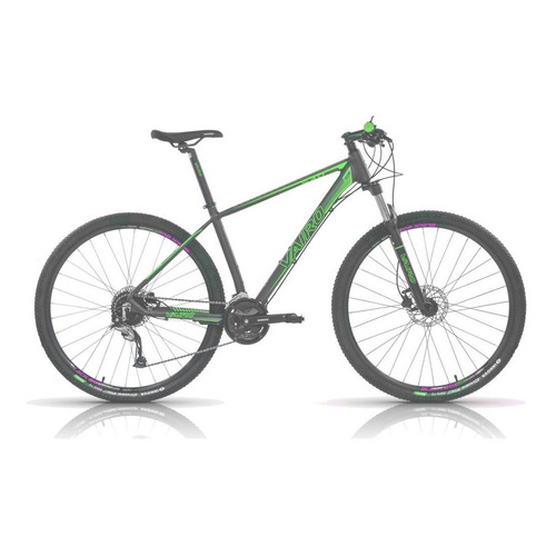 Mountain bike Vairo XR 4.0  2020 R29 L 27v frenos de disco hidráulico cambios Shimano Altus y Shimano Acera color gris/verde  