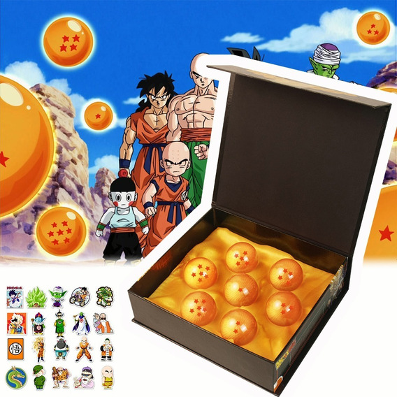 7 Regalo De La Caja De Exhibición De Dragon Ball Pegatina
