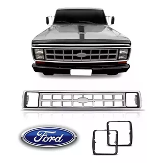 Grade Frontal+emblema Ford F1000 F4000 82 À 92 (plastico) Kj