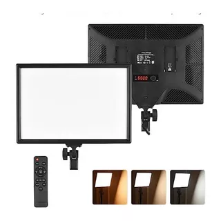 Painel De Luz Led Horizontal 14 Polegadas 3200-5500k 45w Cor Da Estrutura Preto Cor Da Luz 3000-5500k 5v