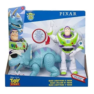Toy Story 4 - Buzz Lightyear Y Trixie Personajes Articulados