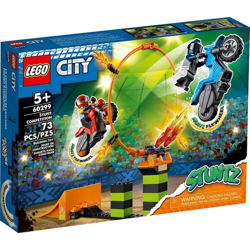 Lego City Torneo Acrobatico Con Motos 73 Piezas