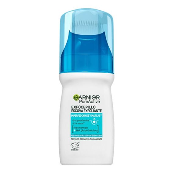 Escova Exfoliante Exfocepillo Garnier Pure Active 150 Ml