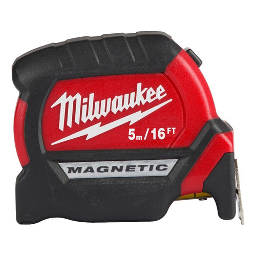 Milwaukee 48-22-0716 flexómetro magnético 5m anti golpe 