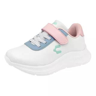 Tenis Charly 1098320003 Color Blanco Para Niña Tx5