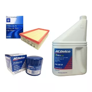 Kit Filtros + Aceite Acdelco 5w30 Chevrolet Tracker 1.2t