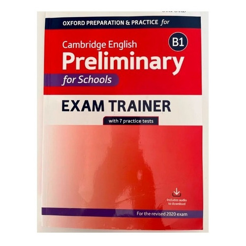 Oup Cambridge English B1 Preliminary For School Exam Trainer