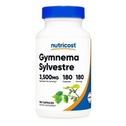 Premium Gymnema Sylvestre Leaf 3500mg 180 Capsulas Nutricost