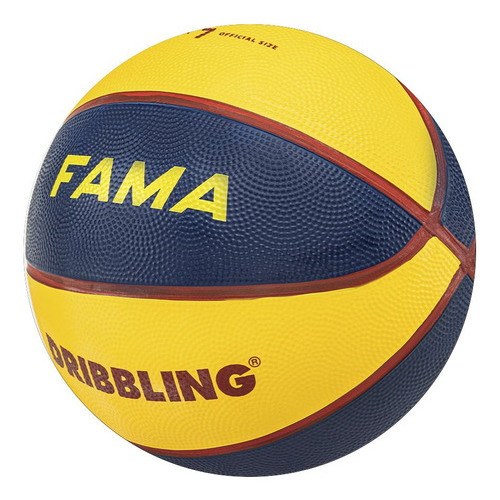 Pelota Drb Fama 21 N°7 Amarillo Azul Color Amarillo/azul