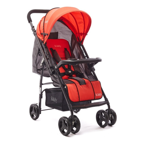 Coche De Paseo Manija Rebatible Go S Kiddy - Color Rojo