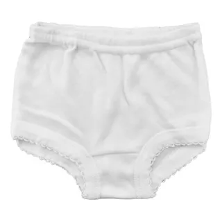 Pantaleta De Niña 6 Piezas 100% Algodón Talla 4-6 Años