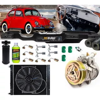 Kit Ar Condicionado Volkswagen Fusca Caixa Polaris Estética