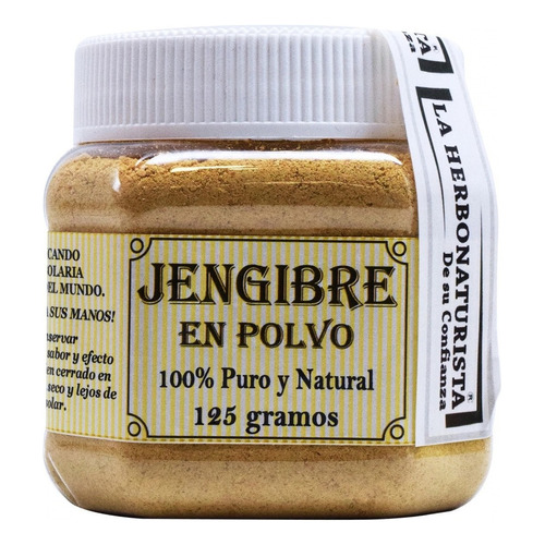 Jengibre En Polvo 125 G La Herbonaturista