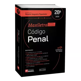 Código Penal Maxiletra Rideel - Edição Atualizada