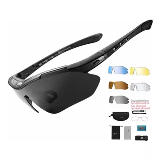 Lentes Rockbros Polarizado Ciclismo 5 Micas/ Envio Gratis