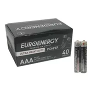 Pack X 40pilas Aaa Euroenergy Zinc 2x20sh Lh