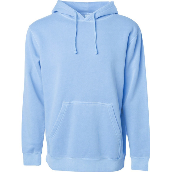 Sudadera Azul Cielo Lisa Hoodie Casual Unixes Personalizar