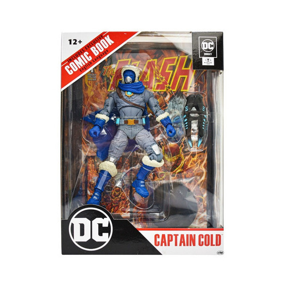 Dc Captain Cold The Flash Comic Page Punchers Mcfarlane Toys