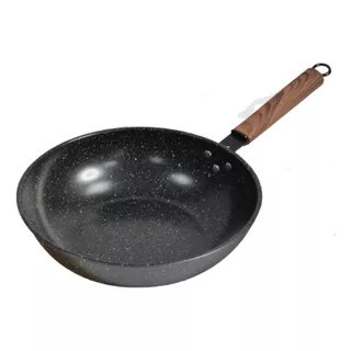 Sartén Wok En  Acero Carbono