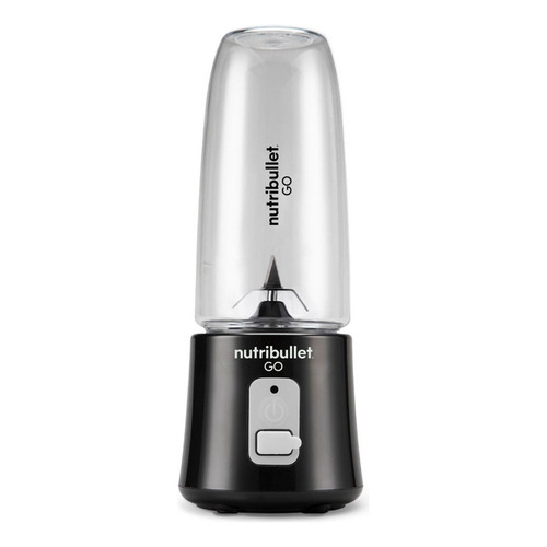 Licuadora portátil Nutribullet Go 13 fl oz con USB negra - Incluye 6 accesorios