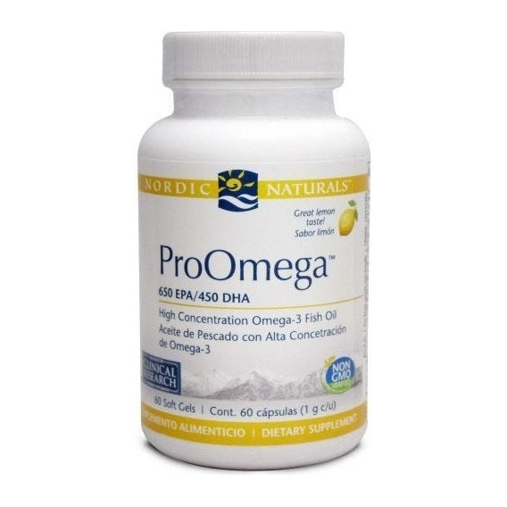 Nordic Naturals Pro Omega-limón