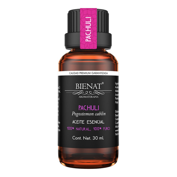 Aceite Esencial De Pachuli 30 Ml 100% Natural 100% Puro