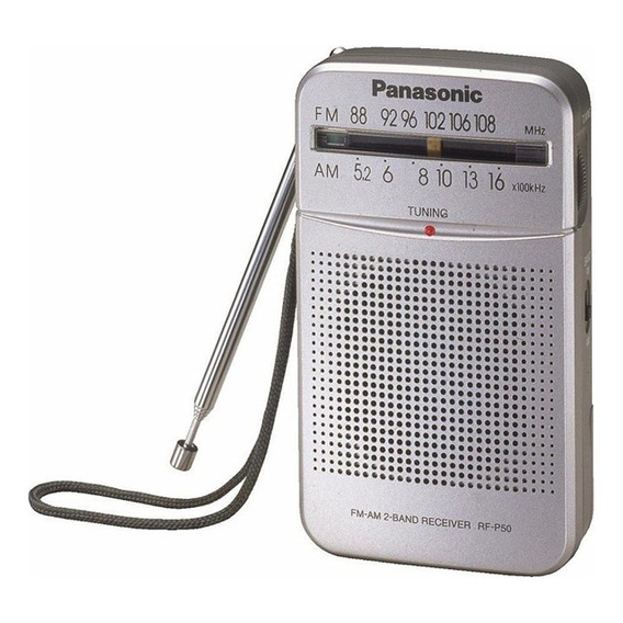 Radio Portátil Panasonic RF-P50 AM/FM De Bolsillo
