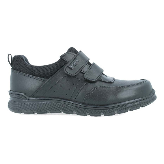 Zapato Escolar Mocasin Zapakids Negro Piel Talla(21.5-27.0).