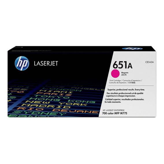 Toner Hp Ce343a Magenta Original Laserjet 700 M775