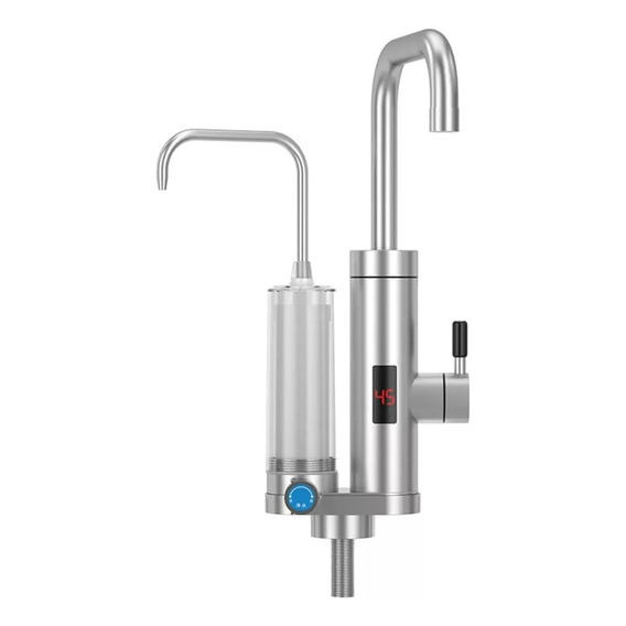 Grifo Calentador De Agua Instantáneo Acero Inoxidable 3300w®